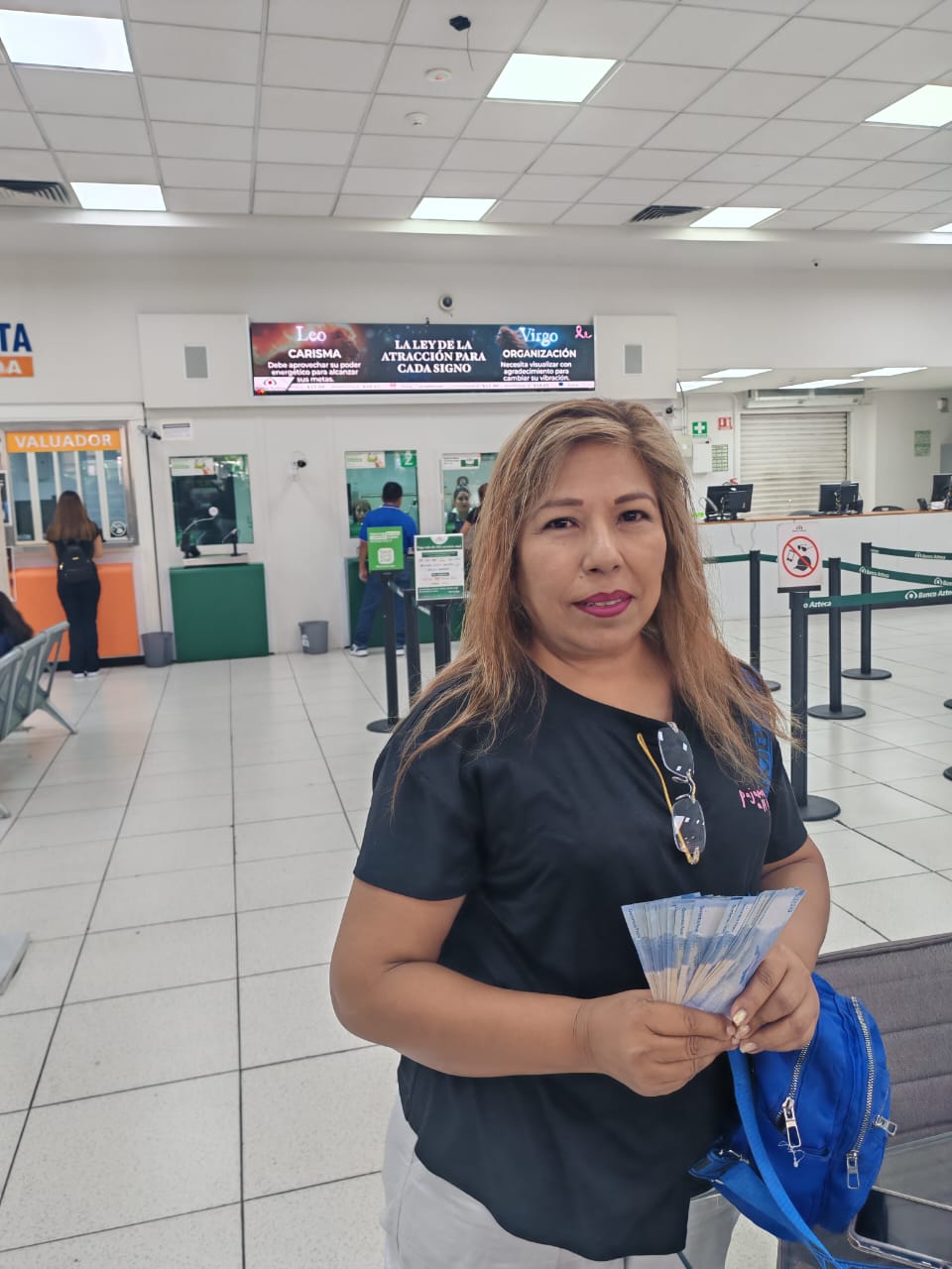 Cliente que ya cobró su AFORE